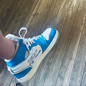 Jordan 1 Carolina blue off whites